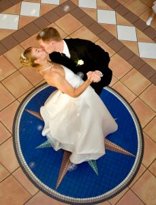 Dance floor at Harrington Harbor